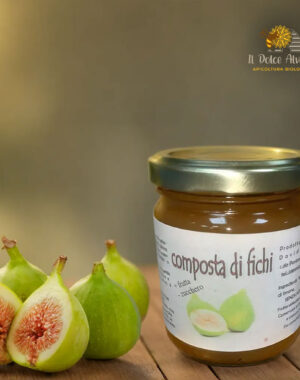 Composta di fichi in vasetto