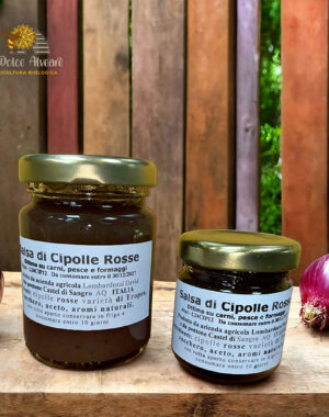 Il Dolce Alveare -Vasetto di salsa di cipolle rosse